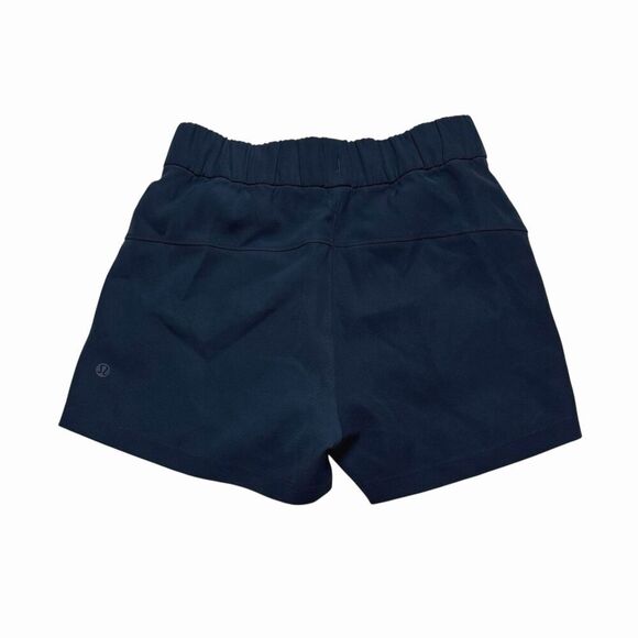 Lululemon On The Fly Mid-Rise Short *Woven *2.5" *True Navy - Picture 4 of 8